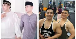 Foto yang diduga menampilkan Ustaz Riza Muhammad tengah berpegangan tangan dengan seorang pria memicu beragam tanggapan warganet. (Sumber: X/@alayy)