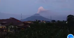 Gunung Sinabung di Kabupaten Karo, Sumatera Utara, mengalami erupsi hebat sejak Senin, 31 Agustus 2026. (Sumber: magma.esdm.go.id)