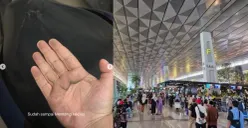 Sebaran abu vulkanik akibat erupsi Gunung Anak Krakatau terpantau mengarah ke sejumlah wilayah, termasuk Jakarta dan Banten. (Sumber: Instagram/@jkt.guide)