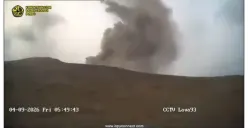 Gunung Anak Krakatau memasuki fase erupsi Strombolian. (Sumber: X/@indepenSumatera)