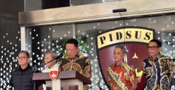Mantan Jaksa Agung Muda Tindak Pidana Khusus (Jampidsus) Kejaksaan Agung Febrie Adriansyah, saat masih menjabat di Gedung Bundar Kejaksaan Agung, Jakarta Selatan. (Sumber: Pos Kota/Ali Mansur)