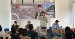 Anggota DPRD Jabar, Abdul Karim melaksanakan kegiatan Penyelenggaraan Pemerintahan Tahun Anggaran 2026 di Aula Desa Cirumput, Kecamatan Cugenang, Kabupaten Cianjur, Senin, 7 September 2026. (Sumber: Dok. Istimewa)