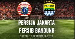 Panpel Persija Jakarta menetapkan sejumlah syarat nonton Persija vs Persib Bandung di SUGBK pada 12 September 2026. (Sumber: Instagram/@feed.persija)