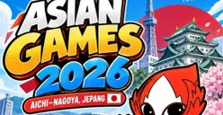 Jadwal siaran langsung Asian Games 2026 di Jepang. (Sumber: Instagram/@tvrikalimantantimur)