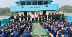 Direktorat Jenderal Pemasyarakatan (Ditjenpas) memindahkan 123 warga binaan dari sejumlah lembaga pemasyarakatan (Lapas) di Jakarta dan Banten ke Nusakambangan, Kamis, 10 September 2026. (Sumber: Ditjenpas)