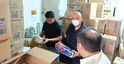 Polda Metro Jaya melakukan pengecekan ketersediaan dan harga masker di sejumlah pelaku usaha pada 8-9 September 2026. (Sumber: Polda Metro Jaya)