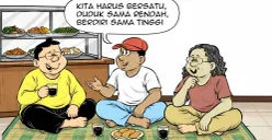 Obrolan warteg edisi hari ini, Senin, 14 September 2026. (Sumber: Poskota/Arif Setiadi)