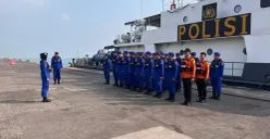 Tim SAR Gabungan memperluas pencarian delapan penumpang speedboat yang hilang kontak di perairan Selat Sunda, Kabupaten Pandeglang, Banten pada hari ketujuh, Senin, 14 September 2026. (Sumber: Poskota/Ali Mansur)