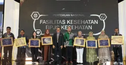 BPJS Kesehatan memberikan Seva Paramahita Award 2026 kepada fasilitas kesehatan (faskes) berkinerja terbaik di tingkat nasional. (Sumber: BPJS Kesehatan)