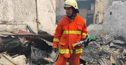 Radit (45) anggota Relawan Pemadam Kebakaran (Redkar) Kelurahan Sukabumi Selatan, Jakarta Selatan. (Sumber: Dok. Istimewa)
