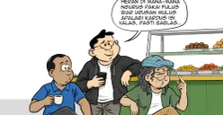 Ilustrasi Obrolan Warteg, Rabu, 16 September 2026. (Sumber: Pos Kota/ Arif Setiadi)