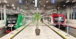 Peron Operasional layanan KA Bandara Yogyakarta International Airport (KA Bandara YIA). (Sumber: KAI Commuter Line)