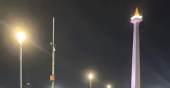 Sejumlah ikon Jakarta, termasuk Monas dan Bundaran HI, akan dipadamkan pencahayaannya selama 60 menit pada Sabtu (19/9/2026) dalam rangka Hari Ozon Sedunia. (Sumber: Facebook)