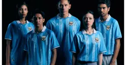 Jersey ketiga Timnas Indonesia 2026 resmi dirilis Kelme. (Sumber: X/@Officialkjti)