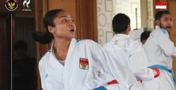 Indonesia mendapatkan tambahan satu perolehan medali Asian Games 2026 dari cabor karate. (Sumber: Instagram/@timindonesiaofficial)
