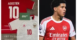 Kenali Demiane Agustien, pemain muda Arsenal yang memiliki darah Indonesia. (Sumber: X/@TimnasXtra)