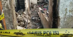 Penampakan pemukiman warga di wilayah Kebayoran Lama, Jakarta Selatan yang hangus setelah terbakar, Selasa, 22 September 2026. (Sumber: Poskota/Ali Mansur)