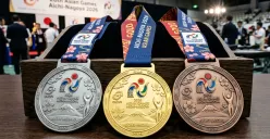 Ilustrasi. Update klasemen medali Asian Games 2026 Rabu sore 23 September. (Sumber: Generated AI)