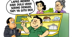 Ilustrasi obrolan warteg, Jumat, 25 September 2026. (Sumber: Poskota/ Arif Setiadi)