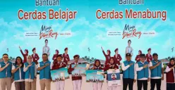 Program BNI Sahabat Sekolah Rakyat  dengan tajuk “Mimpi yang Diberi Ruang”. (Sumber: BNI)