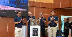 Bosch Power Tools membekali mahasiswa PNJ dengan tiga alat ukur kelistrikan terbaru. (Sumber: Poskota/Aldi Harlanda Irawan)