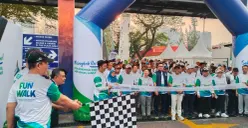 Fun Walk 3K Kolaborasi Pentahelix Jaminan Sosial bersama Unsur Masyarakat di kawasan CFD Kuningan, Jakarta Selatan, Minggu, 27 September 2026. (Sumber: Dok. BPJS)