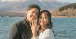 Gracia Caroline resmi dilamar Jerome Polin di Jepang. (Sumber: Instagram/@jeromepolin)