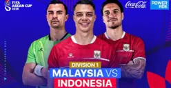 Link live streaming Timnas Indonesia vs Malaysia FIFA ASEAN Cup 2026 malam hari ini, Senin, 28 September 2026. (Sumber: Vidio)