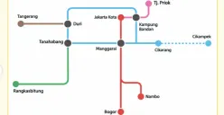 Pengembangan jaringan KRL bakal diperluas secara bertahap menuju Cikampek dan Cigombong dengan target penyelesaian pada 2028. (Sumber: Instagram/@jktcreativemedia)