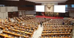Rapat Paripurna DPR RI membahas pengesahan RUU APBN Tahun Anggaran 2027 di Kompleks Parlemen, Senayan, Jakarta. (Sumber: DPR RI)