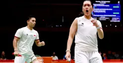 Link live score final badminton Asian Games 2026. (Sumber: Instagram/@badminton.ina)
