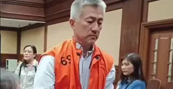 Sosok koruptor Jimmy Masrin yang fotonya terpasang di klaster mewah Lapas Kelas IIA Cibinong. (Sumber: Tangkapan layar YouTube/TVHarianNasional)
