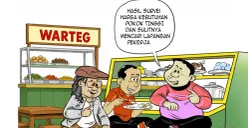 Ilustrasi Obrolan Warteg, Selasa, 29 September 2026. (Sumber: Poskota/Arif Setiadi)