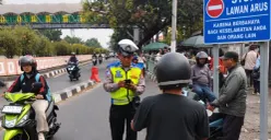 Potret pelanggaran lalu lintas, khususnya perilaku melawan arus dan penggunaan nomor polisi (nopol). (Sumber: Istimewa)