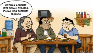Ilustrasi Obrolan Warteg, Selasa, 11 Agustus 2026. (Sumber: Pos Kota/ Arif Setiadi)