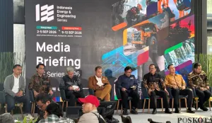 IEE Series 2026 digelar di JIExpo Kemayoran melalui Energy Week dan Engineering Week. (Sumber: Poskota/Aldi Harlanda Irawan)
