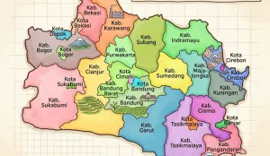 Wacana perubahan nama Provinsi Jawa Barat kembali menjadi perhatian publik setelah muncul usulan untuk mengganti nama provinsi tersebut menjadi Tatar Sunda atau Pasundan. (Sumber: X/@direktoridosen)