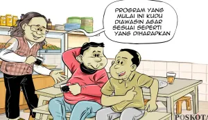 Obrolan warteg edisi hari ini, Kamis, 9 Juli 2026. (Sumber: Poskota/Arif Setiadi)