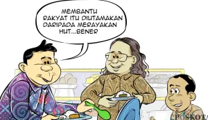 Ilustrasi Obrolan Warteg, Senin, 5 Oktober 2026. (Sumber: Poskota/Arif Setiadi)