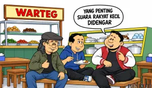 Ilustrasi Obrolan Warteg, Rabu, 7 Oktober 2026. (Sumber: Poskota/Arif Setiadi)