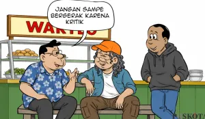 Ilustrasi Obrolan Warteg, Rabu, 14 Oktober 2026. (Sumber: Poskota/Arif Setiadi)