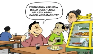 Obrolan warteg hari ini, Kamis, 15 Oktober 2026. (Sumber: Poskota/Arif Setiadi)
