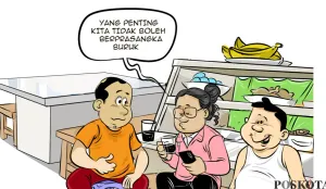 Ilustrasi Obrolan Warteg, Senin, 21 September 2026. (Sumber: Pos Kota/ Arif Setiadi)