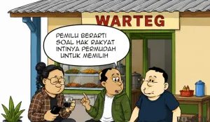 Ilustrasi Obrolan Warteg, Sabtu, 26 September 2026. (Sumber: Poskota/Arif Setiadi)