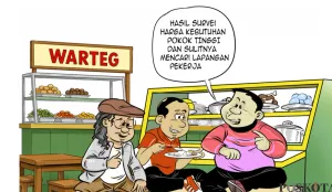 Ilustrasi Obrolan Warteg, Selasa, 29 September 2026. (Sumber: Poskota/Arif Setiadi)