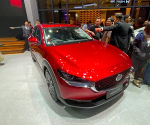 Mazda CX-30 di GIIAS 2026 (Sumber: Poskota/Herdyan Anugrah)