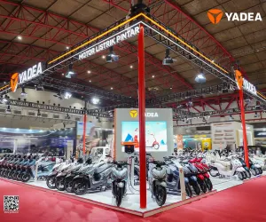 Yadea menghadirkan berbagai promo di penghujung PRJ 2026 (Sumber: Yadea Indonesia)
