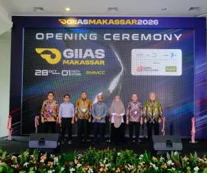 GIIAS Makassar 2026 resmi dibuka di Summarecon Mutiara Makassar Convention Center, Rabu, 28 Oktober 2026. (Sumber: Dok. Istimewa)