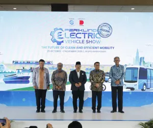 Pameran PEVS 2026 resmi dibuka di Hall B3-C3 JIExpo Kemayoran, Jakarta Pusat, Kamis, 29 Oktober 2026. (Sumber: Dok. Istimewa)