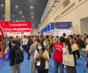 Suasana pembukaan pameran Automechanicha Jakarta 2026 di NICE PIK 2, Kamis, 24 September 2026. (Sumber: Poskota/ Dimas)